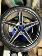 Mercedes amg velgen met winterbanden, Auto-onderdelen, Banden en Velgen, Ophalen, 18 inch, Gebruikt, Banden en Velgen