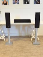 Bowers & Wilkins FPM4 set met stands & FPM5 centerspeaker, Audio, Tv en Foto, Luidsprekers, Ophalen, Zo goed als nieuw, 60 tot 120 watt