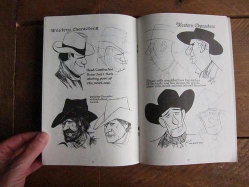Engelstalig boekje striptekenen - Pen tips on cartooning, Hobby en Vrije tijd, Scrapbooking, Zo goed als nieuw, Album of Boek