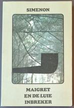 Maigret en de luie inbreker - Georges Simenon, Boeken, Detectives, Gelezen, Georges Simenon, Ophalen of Verzenden