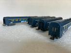 5  stuks -Jouef NS Intercity Coach ZVP, Hobby en Vrije tijd, Modeltreinen | H0, Gebruikt, Gelijkstroom, Jouef, Wagon