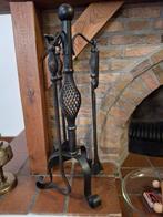Antiek haardstel compleet, Huis en Inrichting, Haarden, Ophalen, Gebruikt, Houthaard