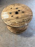 Houten haspel, Ophalen, Gebruikt, Rond, Hout