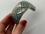 Z205 Prachtige zilveren Navajo armband, Sieraden, Tassen en Uiterlijk, Ophalen of Verzenden, X, Zilver, Zilver