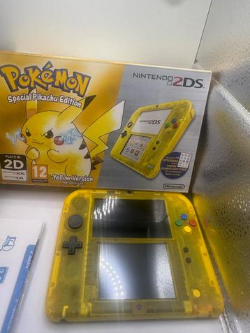 Nintendo 2DS Pikachu Edition - Zeldzaam! beschikbaar voor biedingen