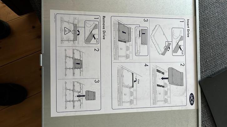 4x LaCie 8big TBT2 Thunderbolt 2, Max 48TB lades, Computers en Software, Harde schijven, Gebruikt, Server, Extern, Thunderbolt