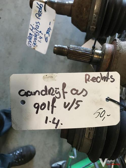 Vw Golf 5 2004 1.4 Aandrijfas Rechtsvoor, Auto-onderdelen, Transmissie en Toebehoren, Gebruikt, Ophalen of Verzenden