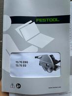 Festool 75 EBQ, Doe-het-zelf en Verbouw, Gereedschap | Zaagmachines, Ophalen, Invalzaag, Zo goed als nieuw, 30 tot 70 mm