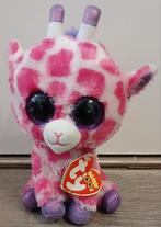 Ty beanie boo giraf Twigs 16 cm, Kinderen en Baby's, Speelgoed | Knuffels en Pluche, Ophalen of Verzenden, Zo goed als nieuw, Overige typen