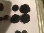 Vintage  leren Knopen Collectie opbrengst giro 555, Hobby en Vrije tijd, Ophalen of Verzenden, Gebruikt, Knoop of Knopen