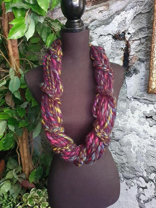 Superzachte sjaalketting, Sieraden, Tassen en Uiterlijk, Kettingen, Nieuw, Overige materialen, Verzenden