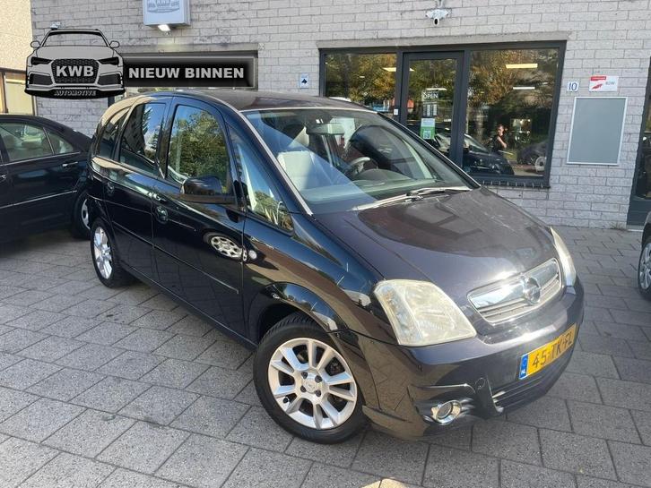 Opel Meriva 1.6-16V Cosmo Leer Nieuwe apk, Auto's, Opel, Bedrijf, Meriva, ABS, Airbags, Airconditioning, Elektrische buitenspiegels