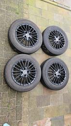 renault clio 4 zwarre mak velgen 4x100, Auto-onderdelen, 15 inch, Banden en Velgen, Gebruikt, Personenwagen