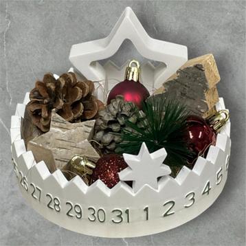 Kerst aftel decoratie schaal beschikbaar voor biedingen