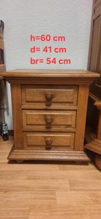 Antiek ladenkastje, Ophalen, 50 tot 100 cm, Zo goed als nieuw, 3 of 4 laden