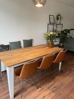 Mooie tafel Loods5, Huis en Inrichting, Tafels | Eettafels, Gebruikt, Verzenden, 50 tot 100 cm, Vijf personen of meer