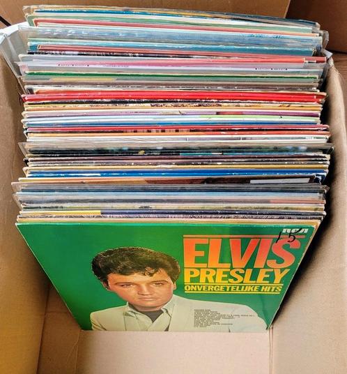 68 lp's o.a Elvis, Cats, George Baker, e.v.a., Cd's en Dvd's, Vinyl | Overige Vinyl, Gebruikt, Ophalen