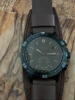 Fossil Garrett Hybrid smartwatch 44 cm, Overige merken, Leer, Staal, Polshorloge