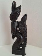 Balinese dame met bloemen art deco, Ophalen of Verzenden