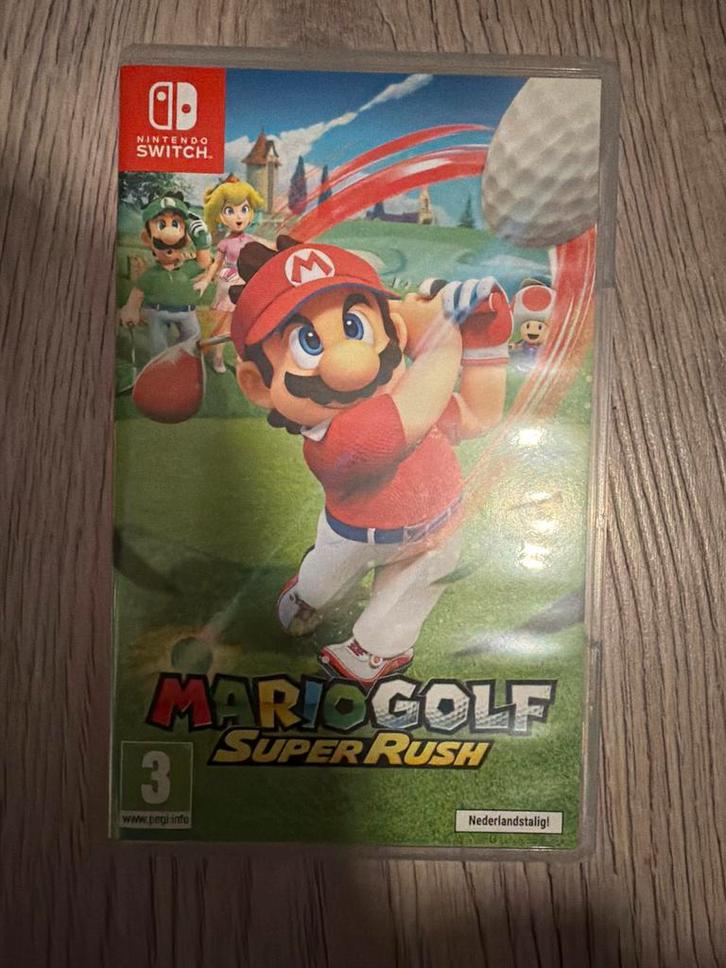 Mario Golf: Super Rush - Nintendo Switch, Spelcomputers en Games, Games | Nintendo Switch, Zo goed als nieuw, Sport, 3 spelers of meer