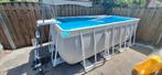 Intex zwembad 4x2x1.2, Tuin en Terras, Zwembaden, Ophalen, Zo goed als nieuw, Opzetzwembad, Rechthoekig