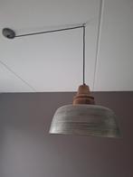 Hanglamp Margo zilver hout, Minder dan 50 cm, Zo goed als nieuw, Hout, Ophalen