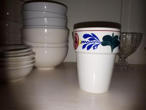 Boerenbont beker model Sonja, Huis en Inrichting, Keuken | Servies, Zo goed als nieuw, Kop(pen) en/of Schotel(s), Boerenbont, Aardewerk