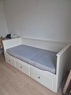 Ikea Hemnes bed, Ophalen, Gebruikt, Wit, Tweepersoons