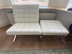 Gratis af te halen witte replica barcelona chair, Ophalen, Overige materialen, Gebruikt, Wit