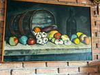 Stilleven met vat en fruit, 1975, Ophalen of Verzenden