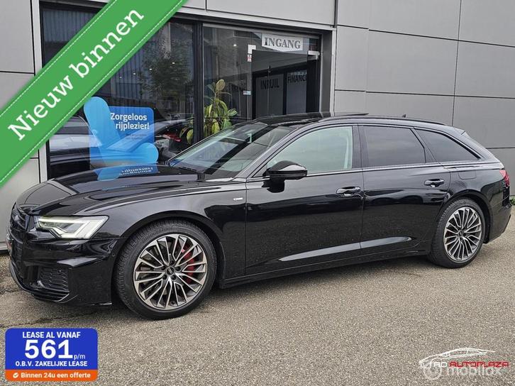 Audi A6 Avant 50 TFSI e quattro 3x S-line Panorama/HUD/360/T, Auto's, Audi, Bedrijf, Te koop, A6, 360° camera, 4x4, ABS, Achteruitrijcamera