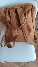 Rugzak leder van het merk Saccoo Amsterdam, Ophalen of Verzenden, Gebruikt, Overige merken, 30 tot 45 cm