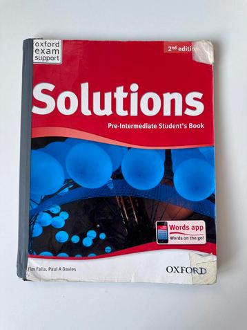 Solutions – Student’s Book beschikbaar voor biedingen