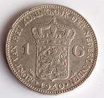 Nederland 1 gulden 1940 Wilhelmina, Postzegels en Munten, Munten | Nederland, 1 gulden, Verzenden