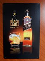 Johnnie Walker 20x30 cm Reclamebord, Nieuw, Reclamebord, Verzenden