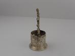 Zilveren miniatuur Kinderen in put                       Z50, Antiek en Kunst, Antiek | Goud en Zilver, Ophalen of Verzenden, Zilver