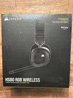 Corsair gaming headset hs80 rgb wireless mac playstation pc, Ophalen of Verzenden, Gaming headset, Nieuw, Over-ear