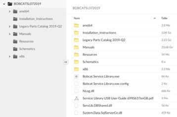 Bobcat Service Library beschikbaar voor biedingen