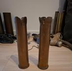 Wo2 duitse trench art, hulsen., Ophalen of Verzenden, Landmacht, Duitsland, Hulzen of Bodemvondsten