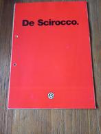 VW de Scirocco  1 / 1985  20 pag., Boeken, Verzenden, Zo goed als nieuw, Volkswagen