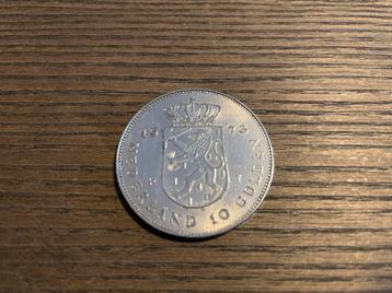 Zilveren 10 Gulden Munt 1973 Koningin Juliana beschikbaar voor biedingen