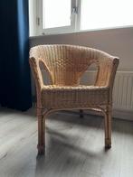 2 Pitrieten Stoelen met Armleuning, Huis en Inrichting, Stoelen, Ophalen, Gebruikt, Twee, Bruin