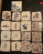 Delfts blauwe tegeltjes, Ophalen