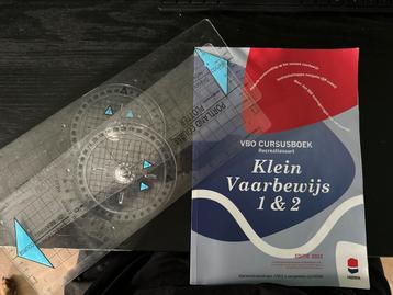 Klein Vaarbewijs 1 & 2 - VBO cursusboek recreatievaart beschikbaar voor biedingen