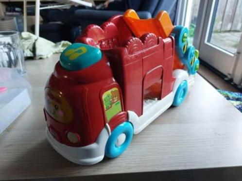 Toet toet Vrachtwagen truck en 3x auto, Kinderen en Baby's, Speelgoed | Vtech, Gebruikt, 6 maanden tot 2 jaar, Ophalen of Verzenden