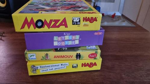 Collectie jonge kinderspellen, Hobby en Vrije tijd, Gezelschapsspellen | Bordspellen, Gebruikt, Een of twee spelers, Drie of vier spelers