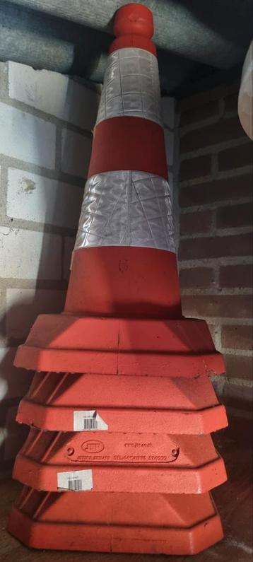 Verkeerskegels zwaar en robuust - Set van 4 nieuwstaat beschikbaar voor biedingen