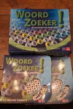 Woordzoeker Bordspel + 2 Uitbreidingen, Hobby en Vrije tijd, Gezelschapsspellen | Bordspellen, Vijf spelers of meer, Ophalen of Verzenden