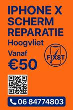 iPhone X scherm vervangen Hoogvliet  Goedkoopste €50 | Fixs, Ophalen of Verzenden, Nieuw, 64 GB