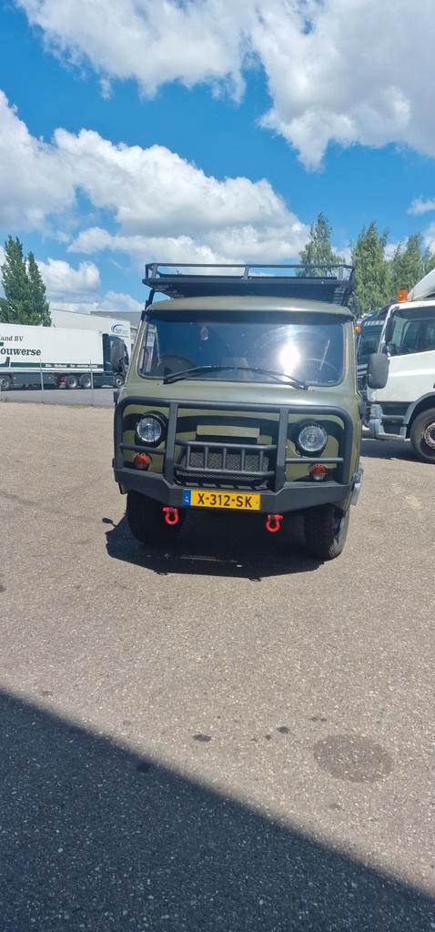 UAZ bukhanka 2021 wegenbelasting vrij 7597 kmstand, Auto's, Overige Auto's, Particulier, Benzine, Stationwagon, Geïmporteerd, Groen